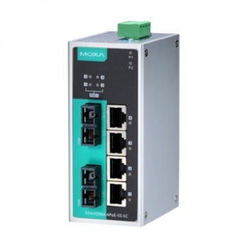 Коммутатор EDS-P206A-4PoE-SS-SC
