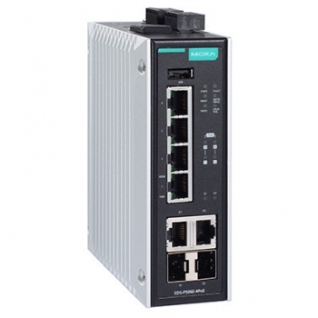 Коммутатор EDS-P506E-4PoE-2GTXSFP Коммутатор EDS-P506E-4PoE-2GTXSFP
